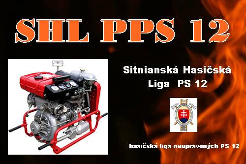 SHL PPS 12 - Sitnianská Hasičská Liga PPS 12 - Logo